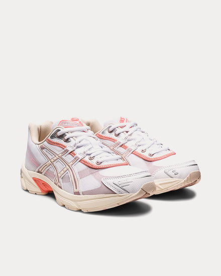 Asics Women's Gel-1130 RE White / Oatmeal / Coral Low Top