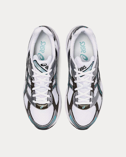 Asics Gel-1130 White / Black / Blue Low Top Sneakers - 2