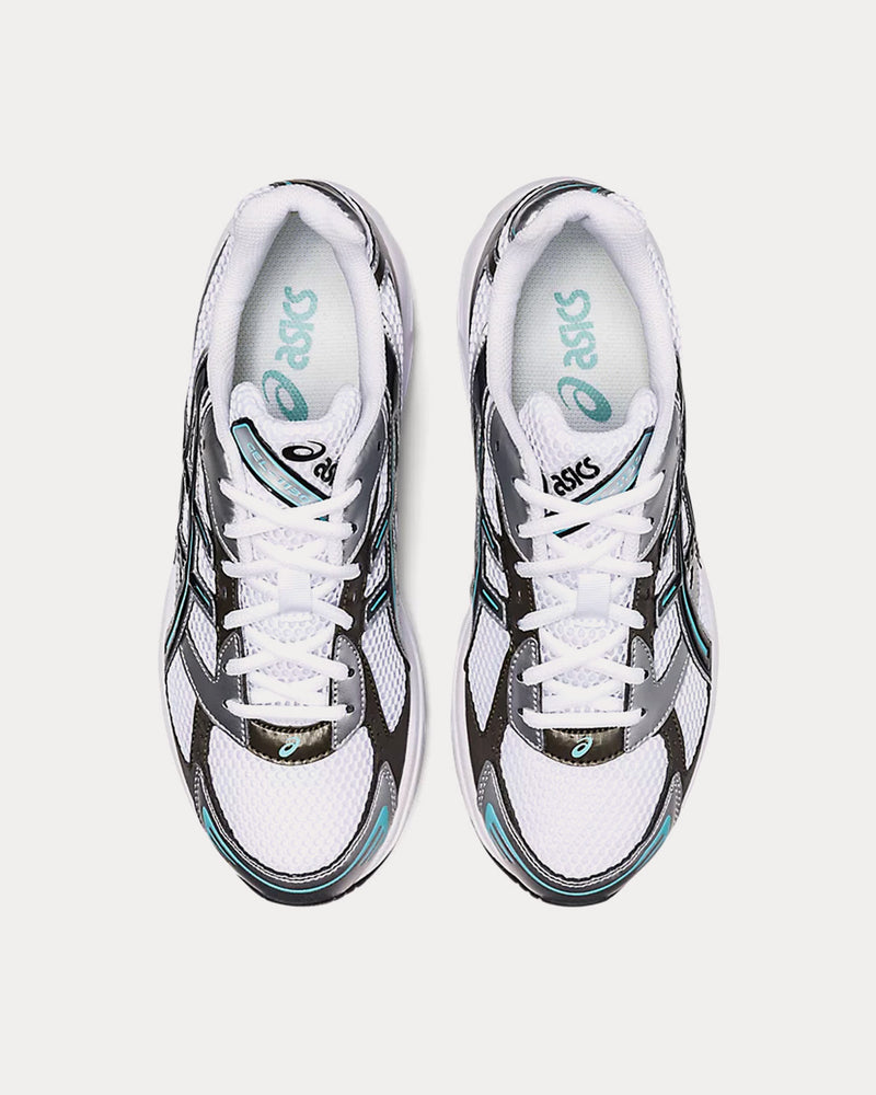 Asics Gel-1130 White / Black / Blue Low Top Sneakers - 2