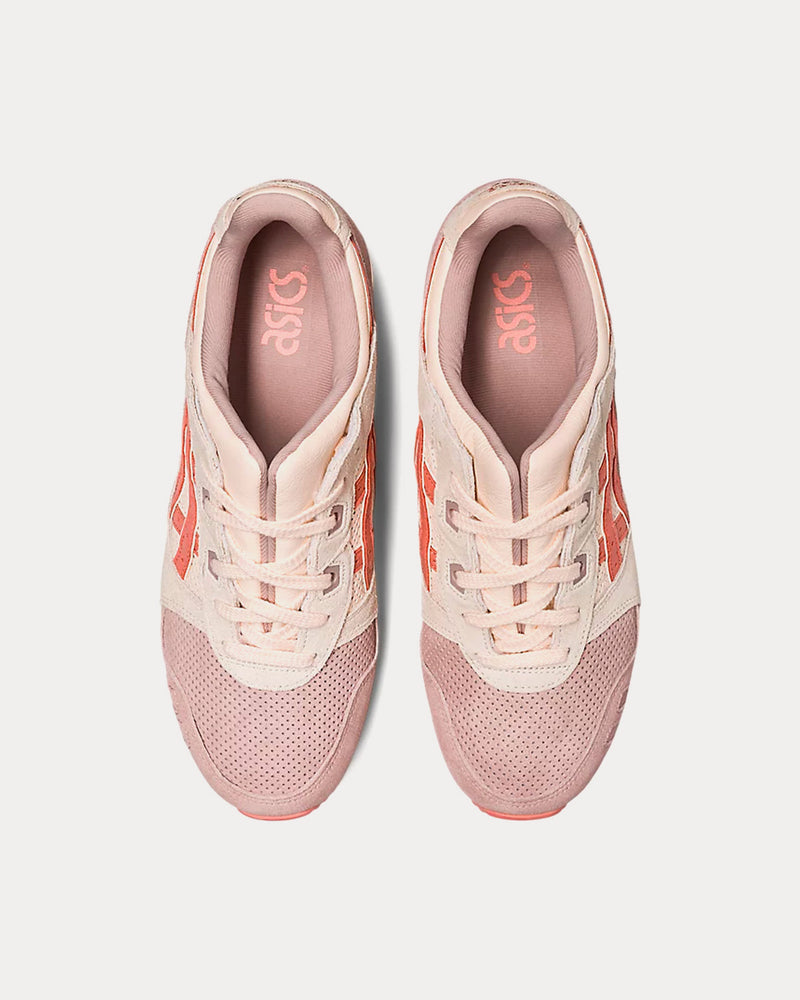 Asics Unisex Gel-Lyte III OG Fawn Salmon Low Top Sneakers Trainers