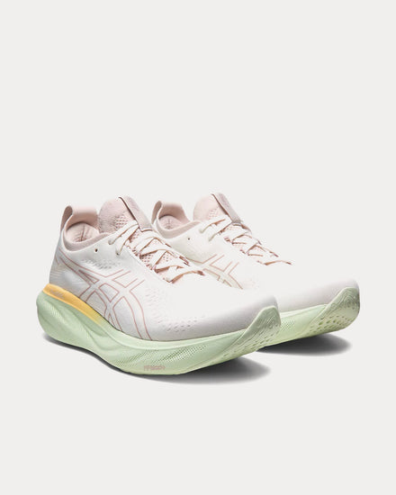 ASICS フェンシングシューズ　25㎝ Asics Men's Gel-Nimbus 25 Cream / Fawn Running Shoes