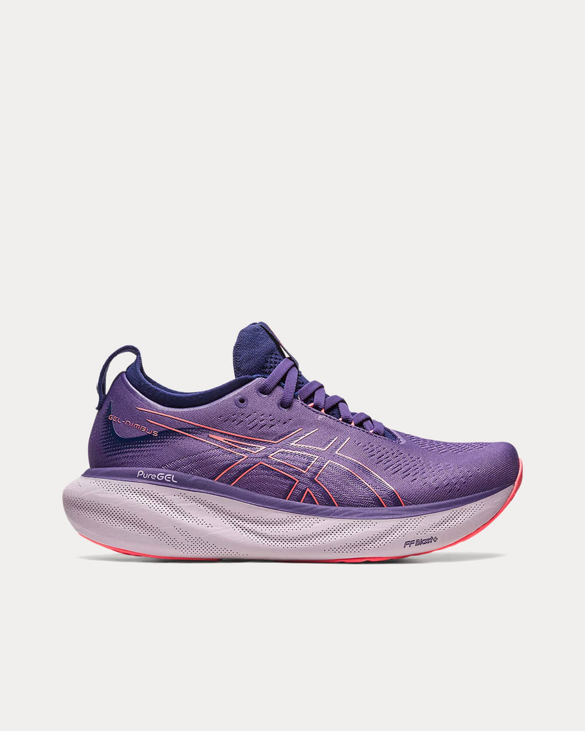 Asics Gel-Nimbus 25 Dusty Purple / Papaya Running Shoes - Sneak in