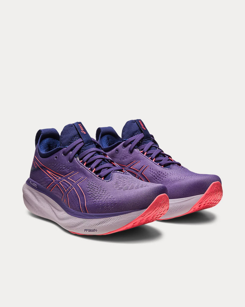 Asics Gel-Nimbus 25 Dusty Purple / Papaya Running Shoes - 3