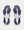 Asics - Gel-Nimbus 25 Sheet Rock / Indigo Blue Running Shoes