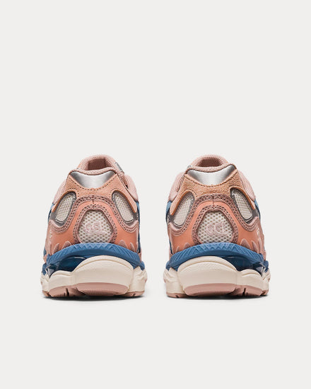 Asics Gel-NYC Cream / Grey Floss Low Top Sneakers - 4