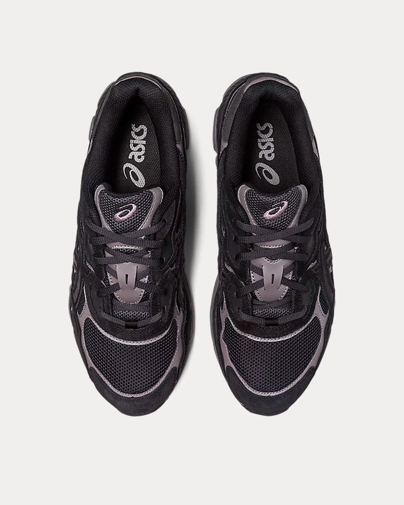 Asics discount grey black