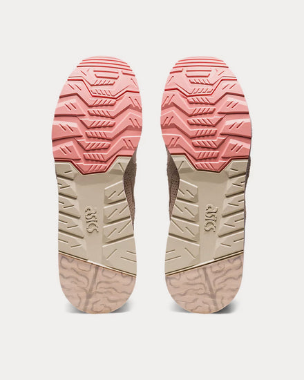 Asics GT-II Blush / Chocolate Brown Low Top Sneakers - 5