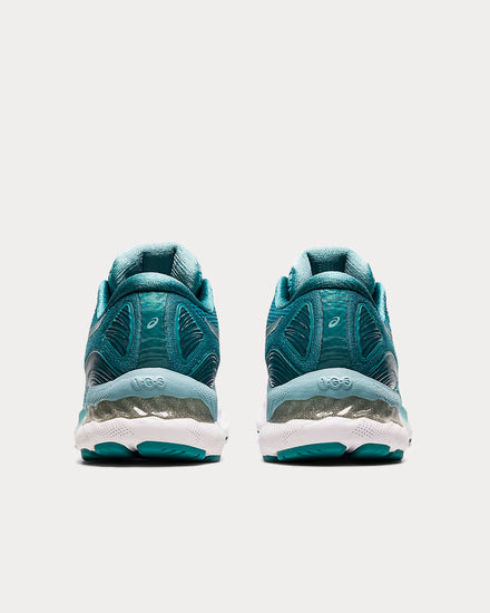 Asics Gel-Nimbus 23 Smoke Blue / Pure Silver Running Shoes - 5