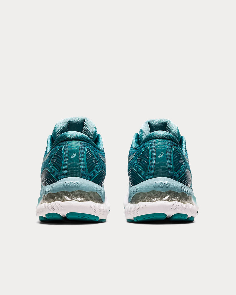 Asics Gel-Nimbus 23 Smoke Blue / Pure Silver Running Shoes - 5
