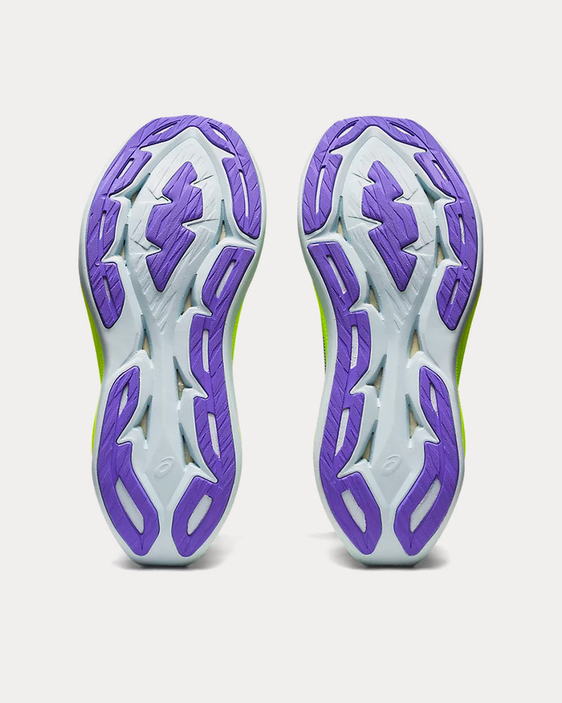 Asics Superblast Hazard Green / Amethyst Running Shoes - 5