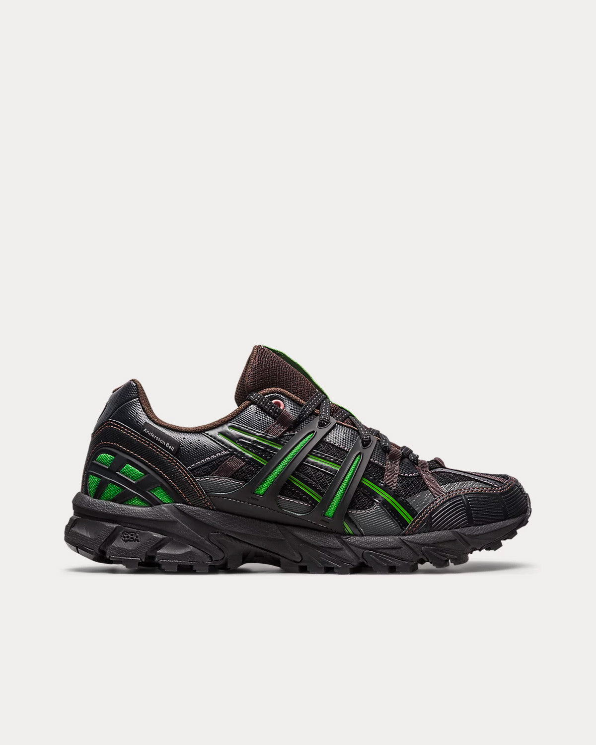 Asics x Andersson Bell - Gel-Sonoma 15-50 Black / Green Low Top Sneakers