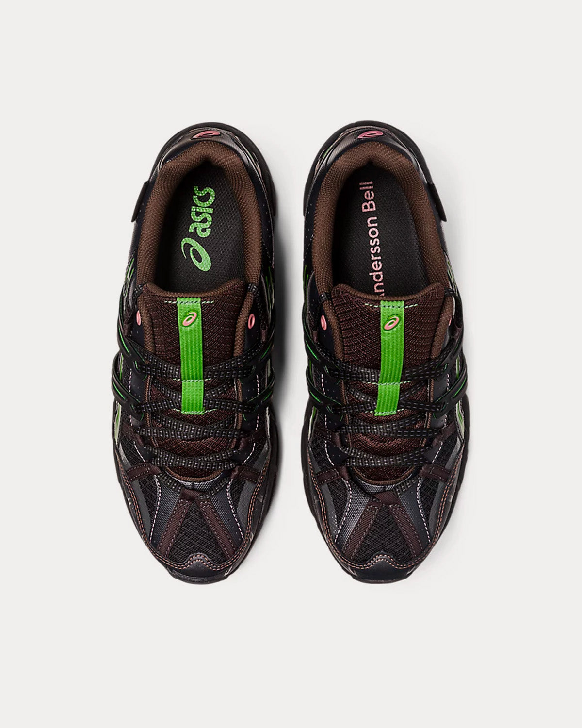 Asics x Andersson Bell - Gel-Sonoma 15-50 Black / Green Low Top Sneakers