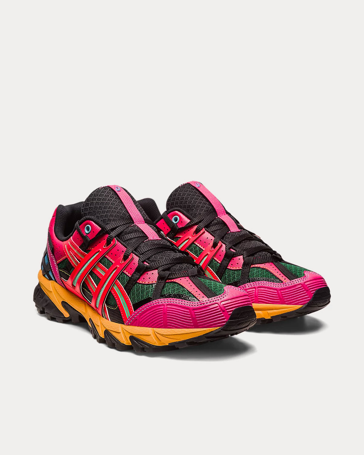 Asics x Andersson Bell - Gel-Sonoma 15-50 Bright Rose / Evergreen Low Top Sneakers