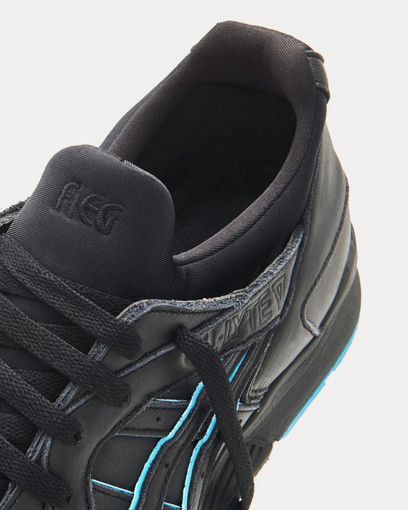Asics x Kith Gel Lyte V Leatherback Black Low Top Sneakers Sneak