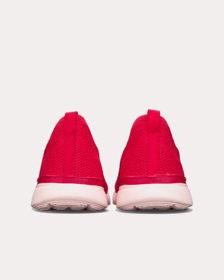 Athletic Propulsion Labs TechLoom Breeze Red / Nude Running Shoes - 3
