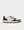 Two-Tone White / Black Low Top Sneakers