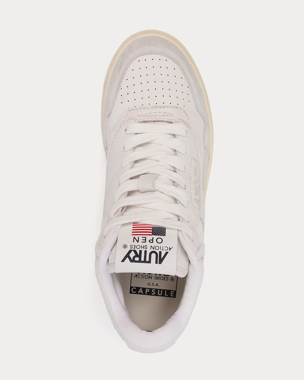 Autry - Logo-patch White High Top Sneakers