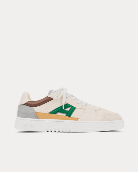 Axel Arigato A-Dice Lo Green / Brown Low Top Sneakers - 1