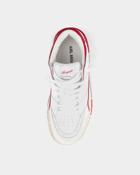 Area Lo White / Red Low Top Sneakers