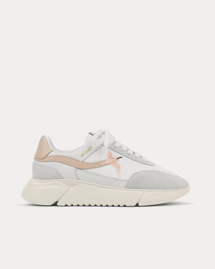 Axel Arigato Genesis Stripe Bee White / Pink Low Top Sneakers - 1