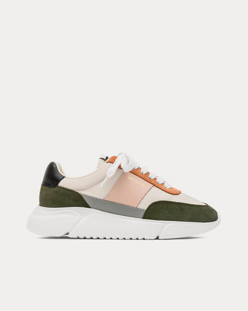 Axel Arigato Genesis Vintage Runner Cremino / Green Low Top Sneakers - 1