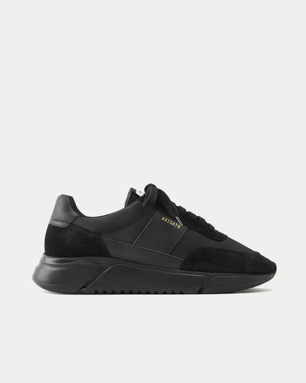 Axel Arigato Genesis Vintage Runner Black Low Top Sneakers - 1
