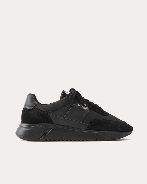 Genesis Vintage Runner Black Low Top Sneakers