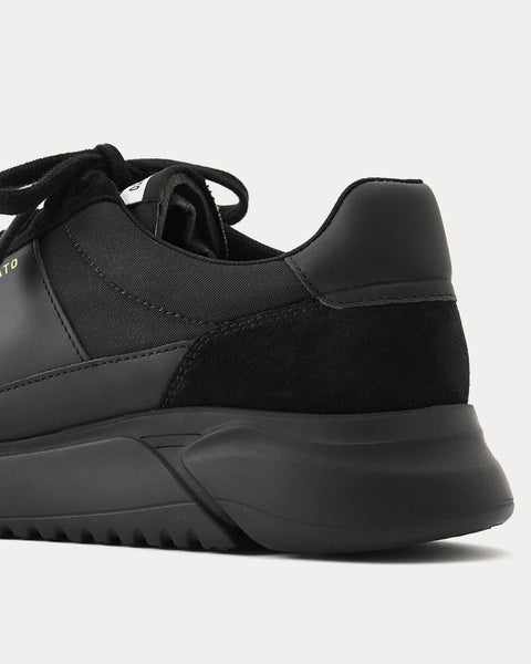 Genesis Vintage Runner Black Low Top Sneakers