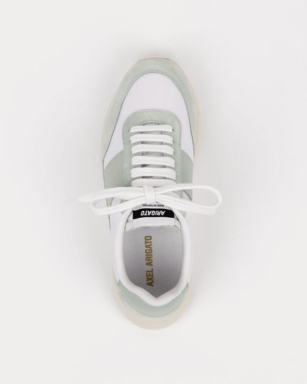 Axel Arigato Genesis Vintage Runner White / Dusty Sage Low Top Sneakers - 3