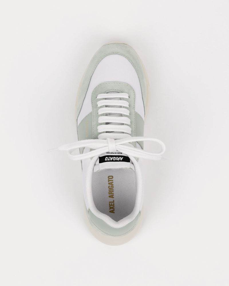 Axel Arigato Genesis Vintage Runner White / Dusty Sage Low Top Sneakers - 3