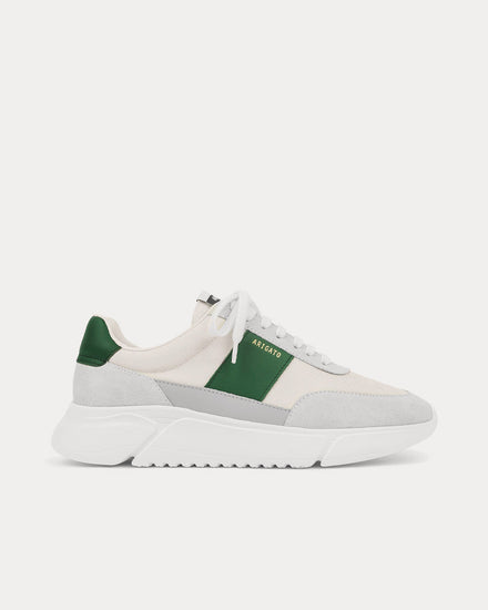 Axel Arigato Genesis Vintage Runner White / Green Low Top Sneakers - 1