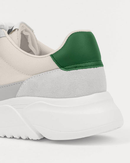 Axel Arigato Genesis Vintage Runner White / Green Low Top Sneakers - 3