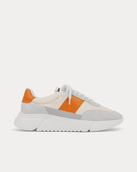 Axel Arigato Genesis Vintage Runner White / Orange Low Top Sneakers - 1