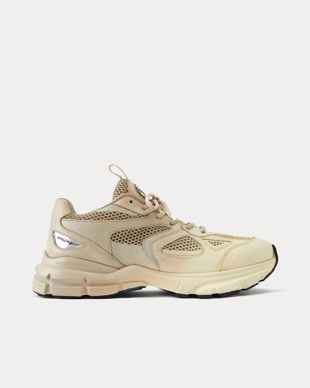 Axel Arigato Marathon Runner Ombre Feather Grey / Pale Yellow Low Top Sneakers - 1