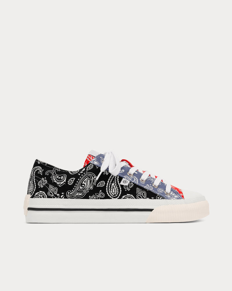 Axel Arigato Midnight Low Print Paisley Low Top Sneakers - 1