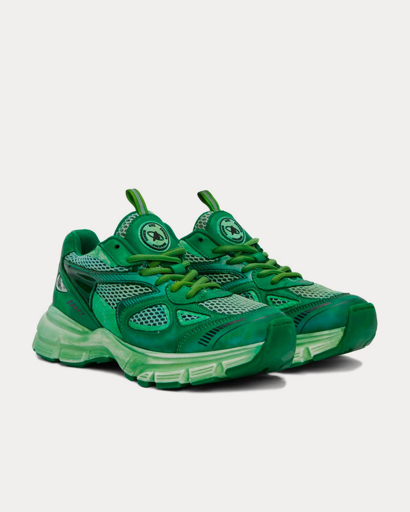 Axel Arigato Marathon Dip-Dye Green Low Top Sneakers - 2