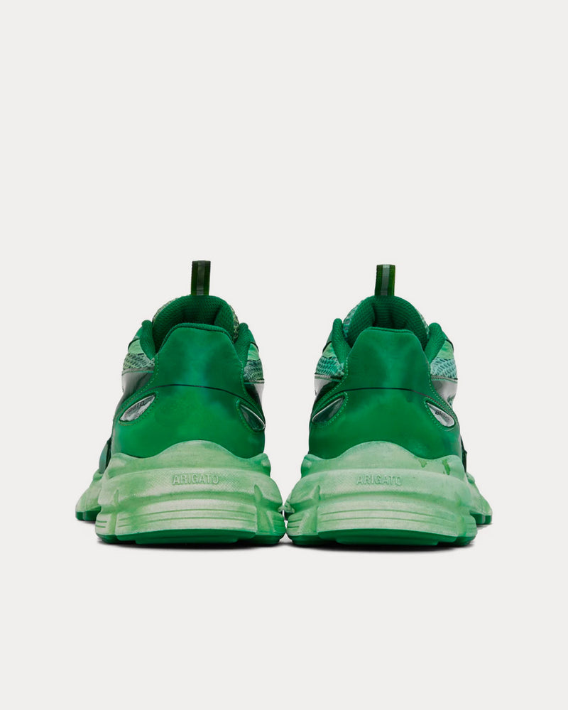 Axel Arigato Marathon Dip-Dye Green Low Top Sneakers - 3