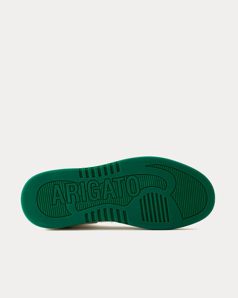 A-Dice Hi White / Kale Green High Top Sneakers