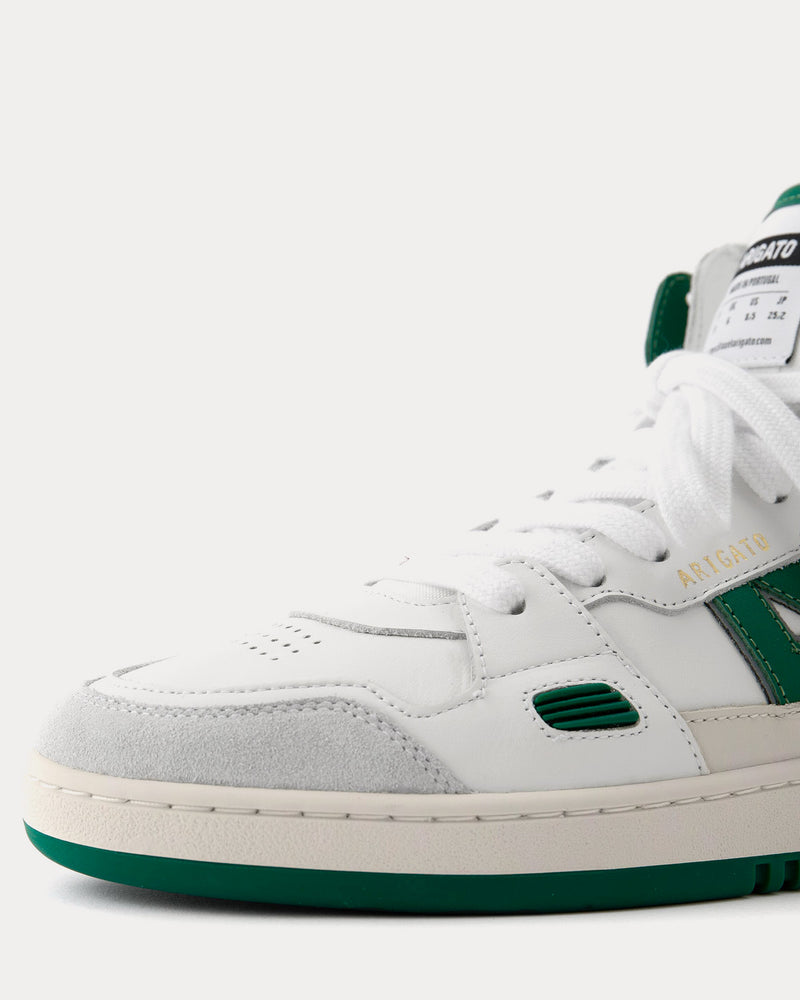 Axel Arigato Men's A-Dice Hi White / Kale Green High Top Sneakers