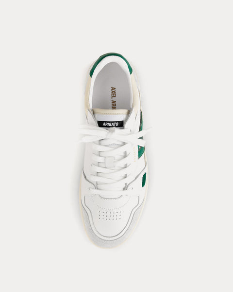 A-Dice Lo White / Kale Green Low Top Sneakers
