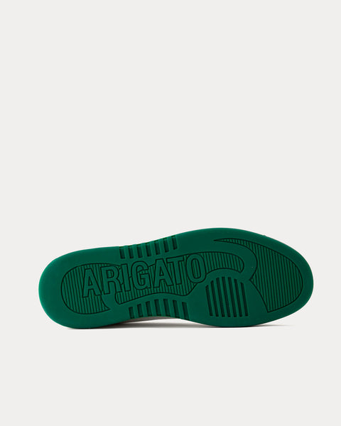 A-Dice Lo White / Kale Green Low Top Sneakers