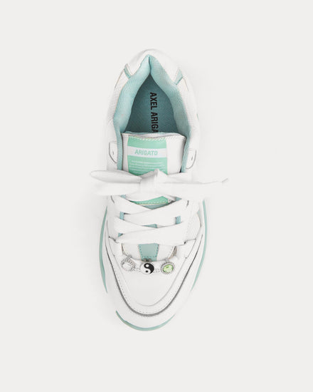 Axel Arigato Catfish Lo White / Dusty Mint Low Top Sneakers - 2