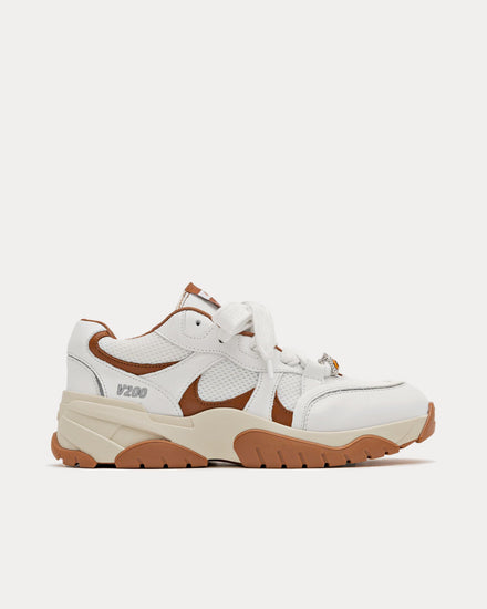 Axel Arigato Catfish Lo White / Camel Low Top Sneakers - 1