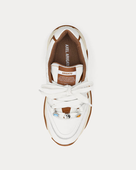 Axel Arigato Catfish Lo White / Camel Low Top Sneakers - 2
