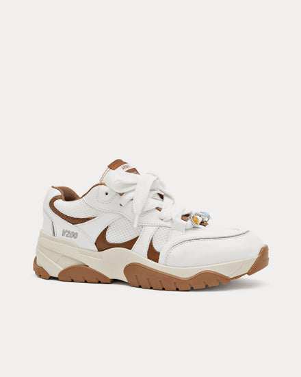 Axel Arigato Catfish Lo White / Camel Low Top Sneakers - 3