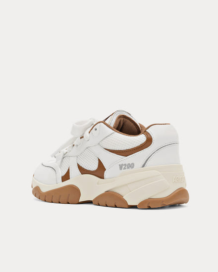 Axel Arigato Catfish Lo White / Camel Low Top Sneakers - 4