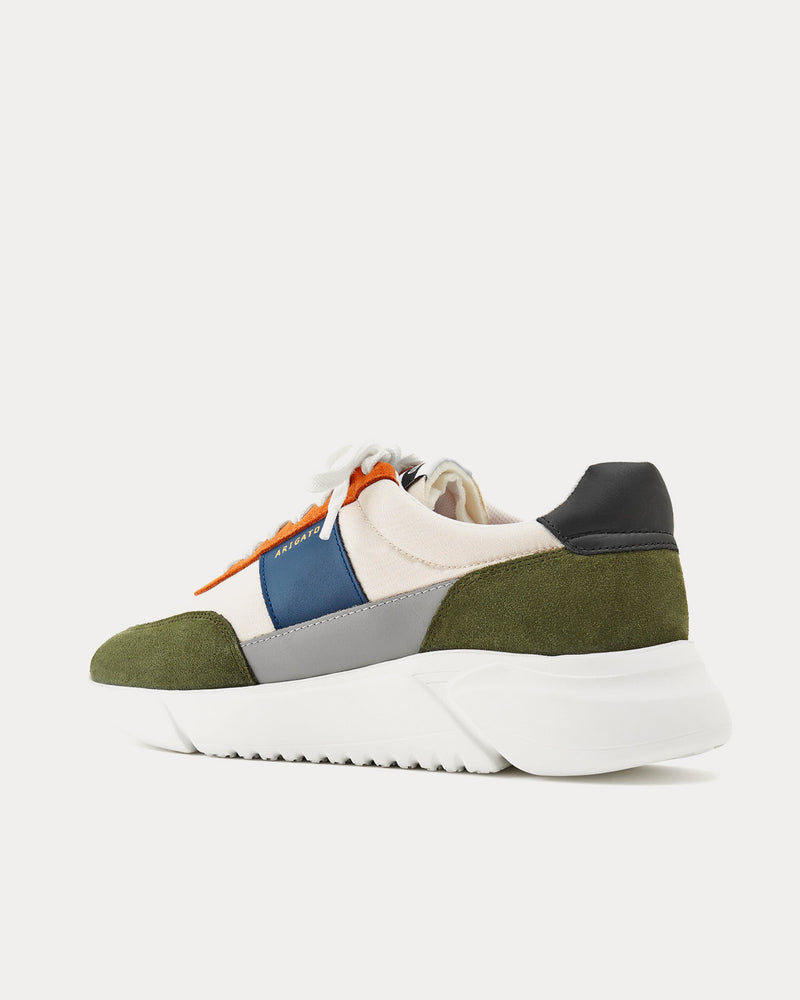 Axel Arigato Genesis Vintage Runner Cremino / Green / Blue Low Top Sneakers - 3