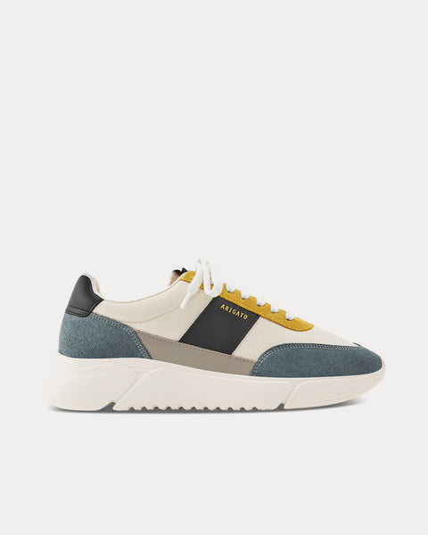 Genesis Vintage Runner Beige / Grey / Yellow Low Top Sneakers