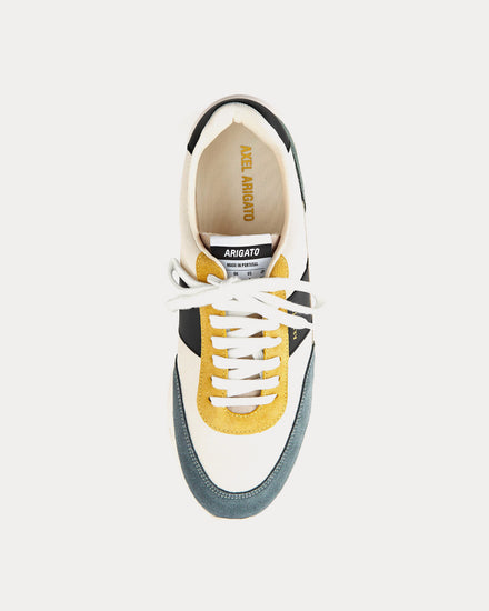 Axel Arigato Genesis Vintage Runner Beige / Grey / Yellow Low Top Sneakers - 2
