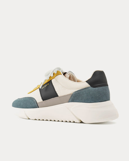 Axel Arigato Genesis Vintage Runner Beige / Grey / Yellow Low Top Sneakers - 3